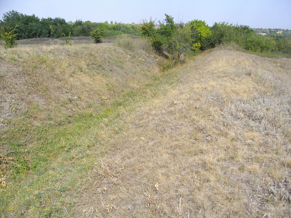 Залишки Української оборонної лінії